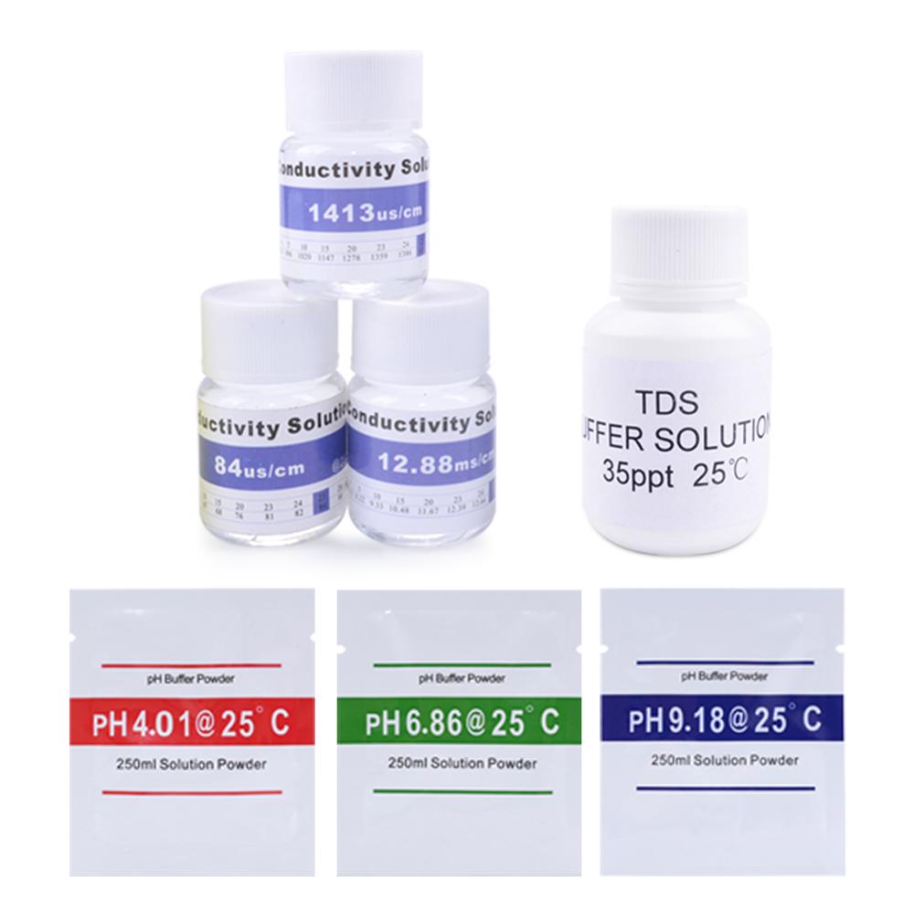 Ph Up Down Solution - مجموعة حل معايرة TDS لمقياس EC،