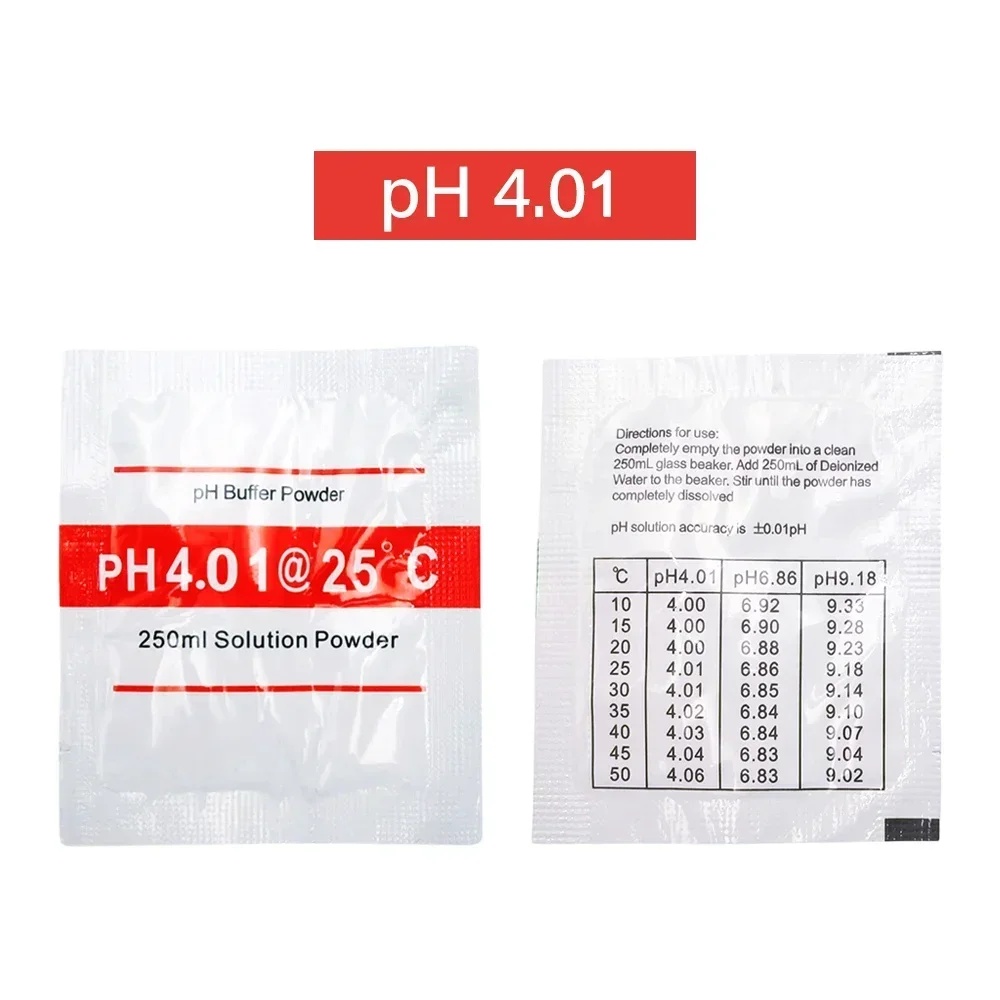 PH 4.01 6.86 9.18 حل المعايرة  - مراجعة Ph Up Down Solution وسعره