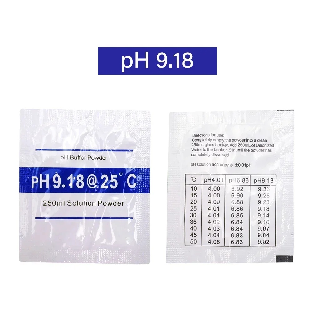PH 4.01 6.86 9.18 حل المعايرة  - مراجعة Ph Up Down Solution وسعره