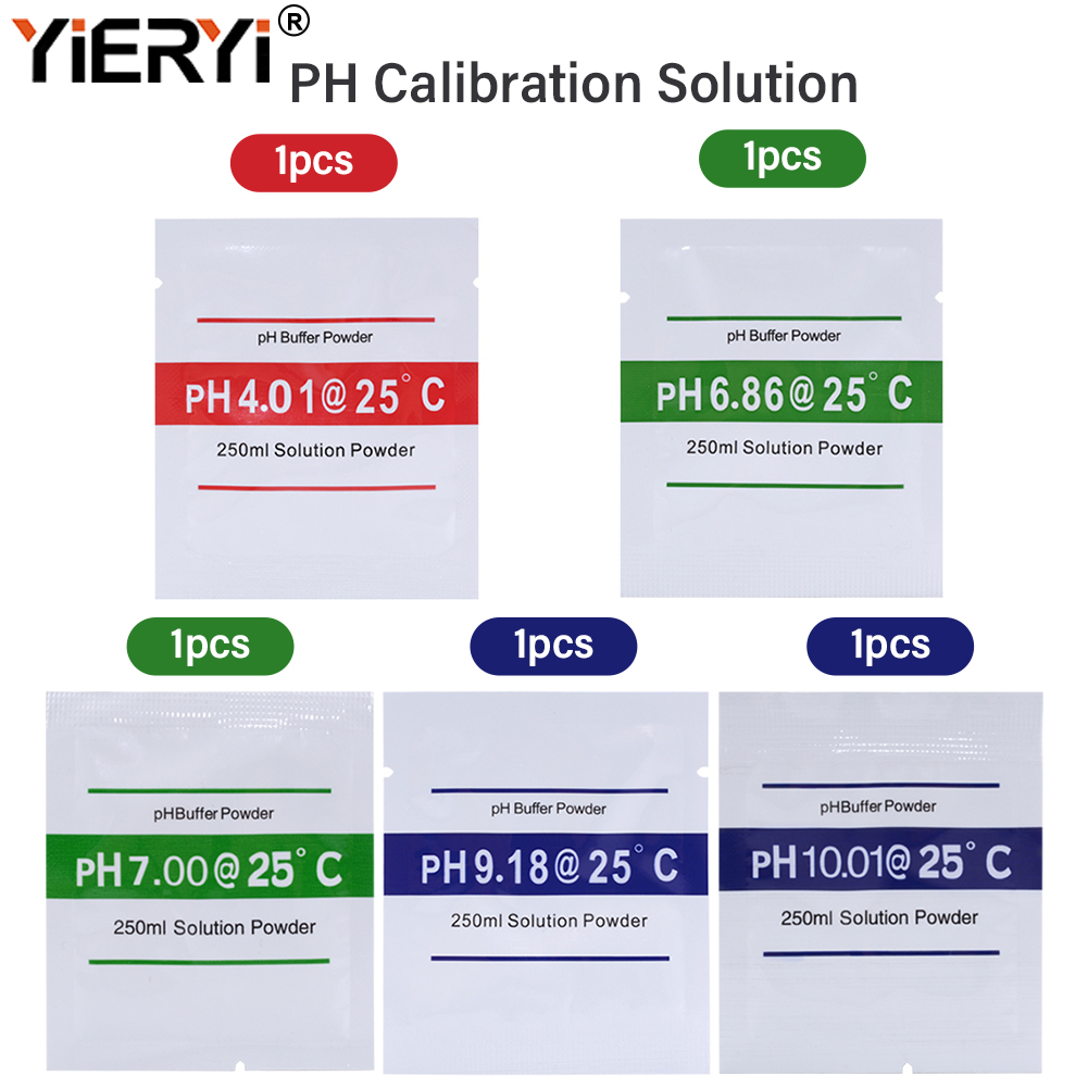 مجموعة مسحوق معايرة Yieryi Ph  - مراجعة Ph Up Down Solution وسعره